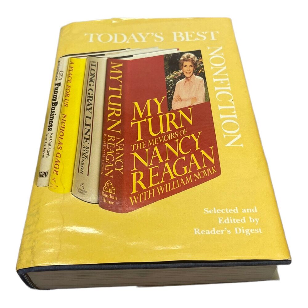 Reader’s Digest Today's Best Non-Fiction Book hardcover 1990s